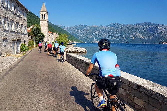 Bike tour - Kotor Bay circle and visit Our Lady of the Rock - Tre Sorelle Palace: a legend stop plus easy photo time