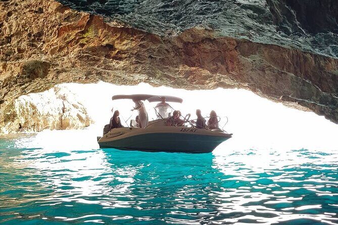 Blue Cave 3 hours GROUP tour with modern speedboat - Stop 1: Blue Cave swim and photos (20–30 minutes)