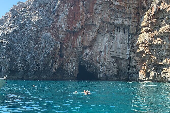 Blue Cave Kotor Swim, Mamula&Lady of the Rock 3 Hour Ticket Tour - Blue Cave swim time: the highlight, with conditions you should respect
