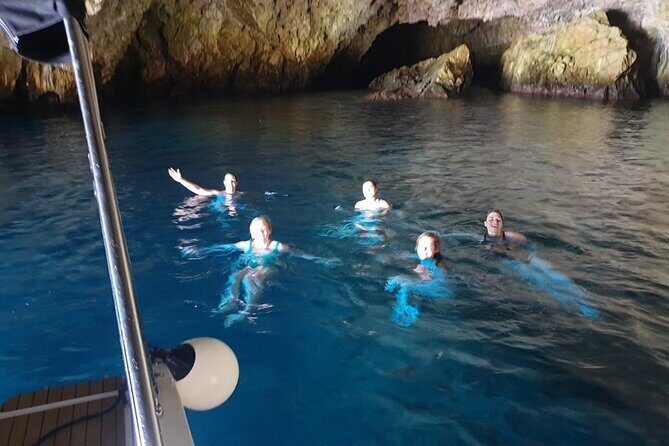 Blue Cave, Lady of Rocks , Perast and Mamula Speedboattour MW - Submarine Tunnels: The Bay’s Military Side in 10 Minutes