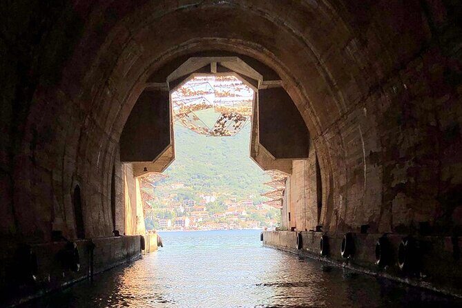 Blue Cave & Lady of the Rocks 3 hrs private tour (up to 8 pax) - Luštica submarine tunnel: wartime engineering, shown fast