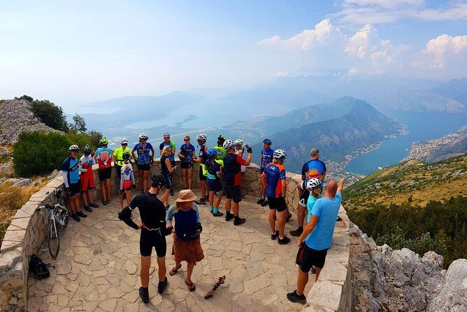 Cable car + Electric MTB from Njegos Mausoleum to Kotor bay - Stop 2: Njegoš Mausoleum and a break for a drink