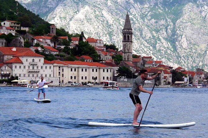 Cycle & SUP: A Complete Circumnavigation of Kotor Bay (new tour) - Cycling the Kotor Riviera Toward Tivat: Fast Views, Close Traffic