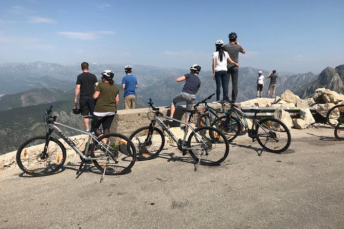 Epic 25 Turns Downhill Bike Descent w/ Panoramic Cable Car Ascent - The mountain top moments: views, optional coaster, and quick breaks