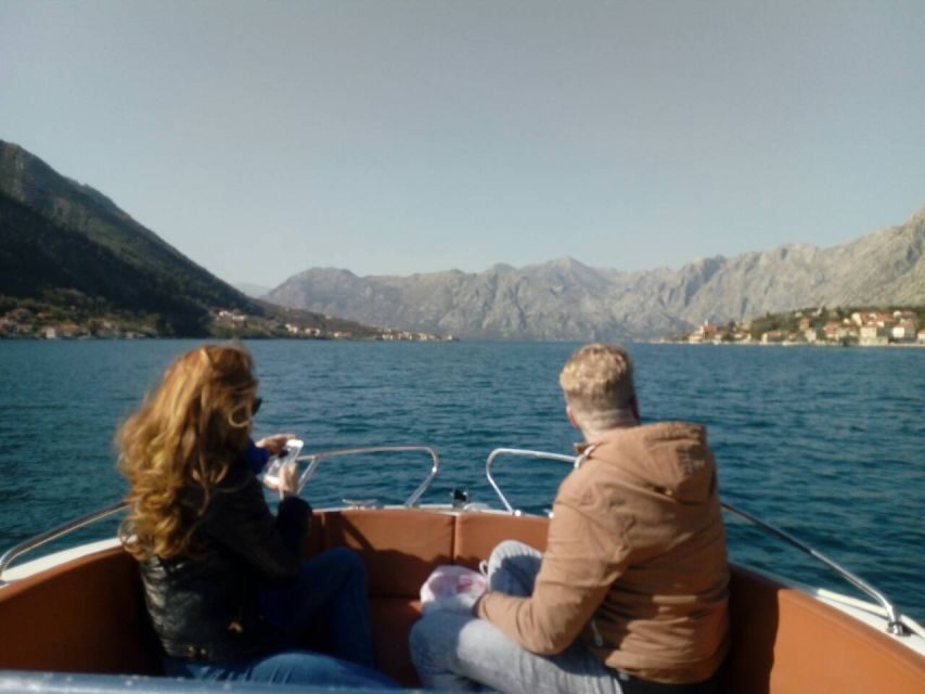From Bay of Kotor: Blue Cave Private Speedboat Tour - The Bay of Kotor cruise to Perast and Our Lady of the Rocks