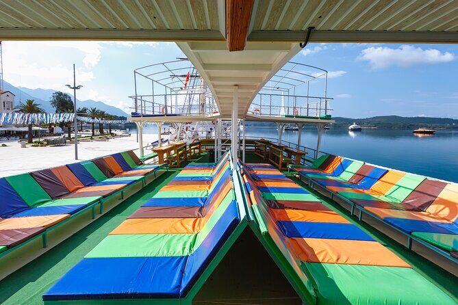 From Tivat/Kotor: Whole Boka Bay Guided Cruise, Comfortable Ship - Mamula Island and the Fortress Views From Cape Arza