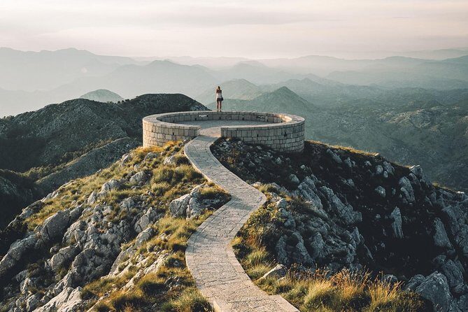 Great Montenegro Tour-Lovcen NP,Mausoleum Lovcen,River of Crnojevic,Sveti Stefan - Cetinje walking tour: monasteries, royal buildings, and Biljarda