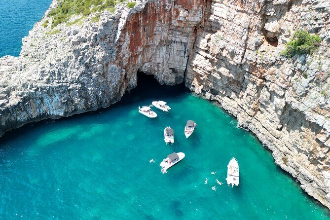 Group Guided Tour: Blue Cave Speedboat Tour in the Bay of Kotor - Stop 1: Blue Cave (Blue Grotto) — The Blue That Looks Fake