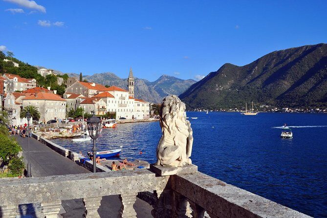 Kotor - Budva - Perast | Unforgettable Montenegro Experience - Jaz Beach viewpoint: a short break with big concert names