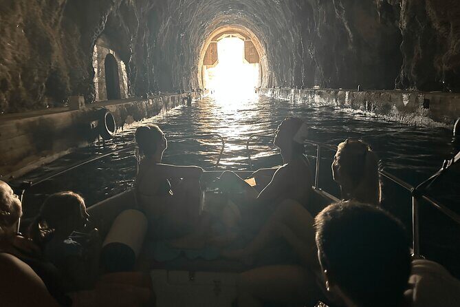 Lady of the Rock and Mamula with Blue Cave Private Tour - The Ex-Submarine Tunnel: a strange bit of history you can see