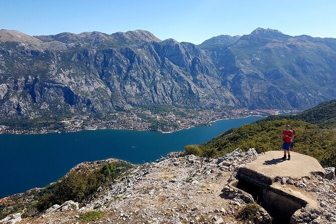 Mountain Biking on Vrmac peninsula - Panoramic view on Kotor bay - Through Tunnels and Old Forts: The Mountain Becomes Part of the Story