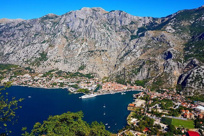 Mountain Biking on Vrmac peninsula - Panoramic view on Kotor bay - St Ilija Peak Finish: Panoramas Over All of Kotor Bay