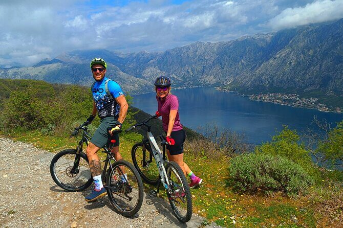 Mountain Biking on Vrmac peninsula - Panoramic view on Kotor bay - Trojica Meeting Point and the Timing That Helps