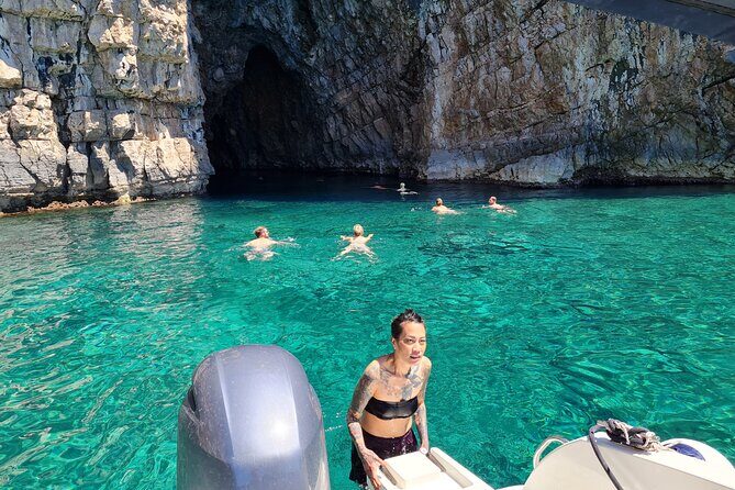Private Speed Boat Tour - Kotor Bay and Blue Cave up to 6 People - Our Lady of the Rocks Island: The Right Amount of Time