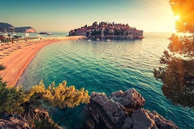 Private tour: Kotor & Budva Riviera- Perast-Our Lady of the Rocks - Bay of Kotor viewpoint: short stop, big sea drama