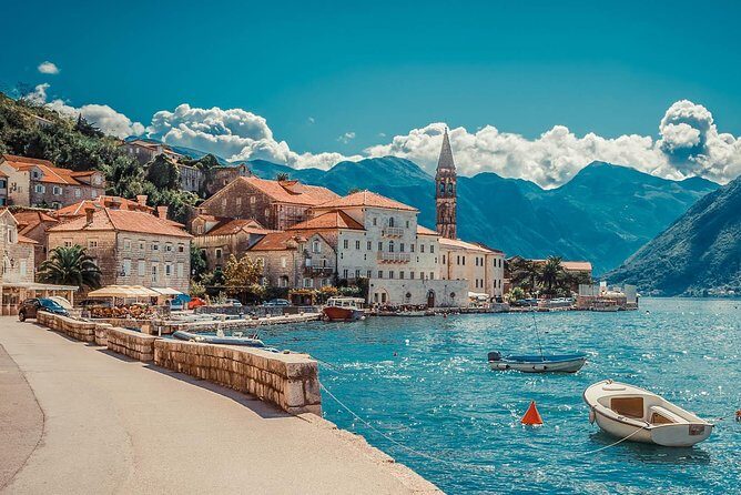 Private Transfer from Kotor or Perast to Dubrovnik airport - Risan and Herceg Novi: The Coast Changes Character