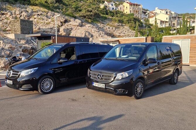 Private Transfer from Tivat or Porto Montenegro to Tivat airport - In the car experience: comfort, English support, and quick luggage handling