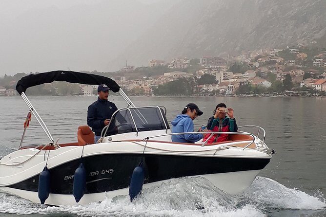 Speed Boat Trip: Kotor Bay attraction , Blue Cave and beach time - Dobrec Beach hour: where the day turns from cruise to break time