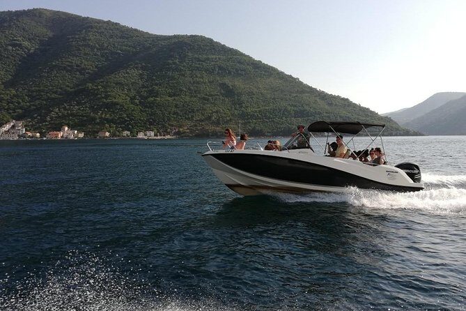 Speed Boat Trip: Kotor Bay attraction , Blue Cave and beach time - Lustica’s ex-submarine base: a quick WWII stop with strong atmosphere